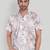 Lavender color smart cotton blended  designer printed graceful casual shirt