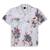 Smart and stylish sky blue color  designer printed shirt