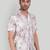 Lavender color smart cotton blended  designer printed graceful casual shirt
