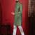 Pista color stylish woven designer graceful festive kurta payjama for men