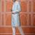 Sky blue color graceful ethnic kurta payjama for men's festive looks