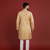 Mustard color beautiful kurta payjama for handsome men's looks