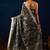 Green color jute silk fabric designer printed ready to wear saree