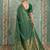 green color smart art silk blend woven designer ethnic festive saree
