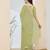 green color smart silk blend solid designer ready to wear partywear saree