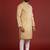 Mustard color beautiful kurta payjama for handsome men's looks