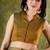 gold color smart silk blend solid designer ready to wear partywear saree