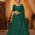 sea green embroidered sea green facy work lehenga choili 