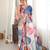 multicolor tissue fabric digital printed fancy mirror work saree