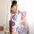 multicolor tissue fabric digital printed fancy mirror work saree