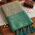 chiku color smart festive special cotton blend traditional saree