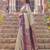 Chiku color smart festive special blended cotton traditional saree
