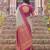 Chiku color smart festive special blended cotton traditional saree