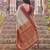 Chiku color smart festive special blended cotton traditional saree