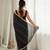 black color star georgette fabric smart work designer graceful saree