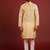 Gold color beautiful kurta payjama for handsome men's looks