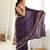 Wine color star georgette fabric smart work designer graceful saree