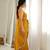 Yellow color star georgette fabric smart work designer graceful saree