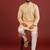 Gold color beautiful kurta payjama for handsome men's looks