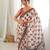 multicolor tissue fabric smart printed graceful looks saree