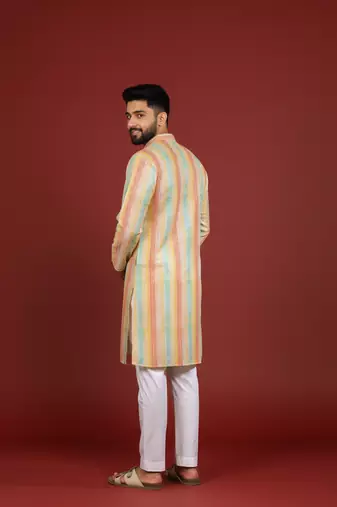 Multy color beautiful kurta payjama for handsome men's looks