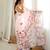 Cream color chinon fabric smart printed graceful looks saree