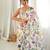 Off white color chinon fabric smart printed graceful looks saree