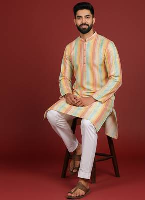 Multy color beautiful kurta payjama for handsome men's looks 4