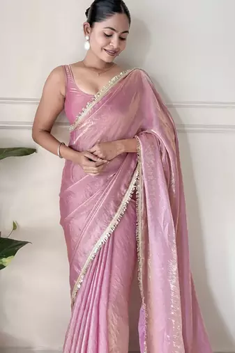 onion color smart fendy satin designer trending bollywood saree