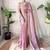 Onion color smart fendy satin designer trending bollywood saree