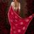 pink color smart chiffon fabric beautiful embroidered saree