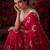 pink color smart chiffon fabric beautiful embroidered saree