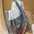 blue color smart printed ready to wear ceremonial saree