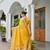 yellow color smart paithani woven designer banarasi silk blend saree for traditional rich looks