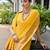 yellow color smart paithani woven designer banarasi silk blend saree for traditional rich looks