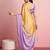 lavender color smart and stylish ready to wear bollywood style saree