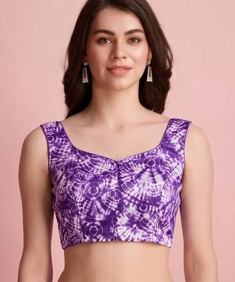 lavender color smart and stylish ready to wear bollywood style saree 5