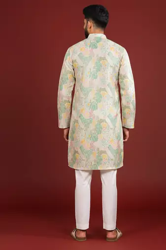 Multy color beautiful kurta payjama for handsome men's looks