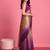 purple color smart and stylish ready to wear bollywood style saree