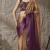 purple color smart and stylish ready to wear bollywood style saree