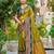 Olive green color smart soft silk woven designer graceful traditonal fancy saree