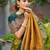 Olive green color smart soft silk woven designer graceful traditonal fancy saree