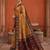 Maroon color patola silk woven meenakari jacquard designer saree for rich traditional saree