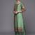 Women Leheriya Striped Gotta Patti Kurta with Trousers & Dupatta