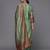 Women Leheriya Striped Gotta Patti Kurta with Trousers & Dupatta