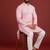 Pink color beautiful kurta payjama for handsome men's looks