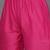 Women Fuchsia Bandhani Printed Regular Gotta Patti Kurta with Trousers & With Dupatta