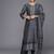 Women Printed Regular Sequinned Chanderi Silk Kurta with Trousers & With Dupatta