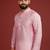 Pink color beautiful kurta payjama for handsome men's looks
