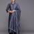 Bandhani Printed Regular Mirror Work Kurta with Trousers & With Dupatta